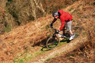 hill biking cycling photography guidelines: shutter speed 1/250