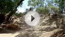 Mountain Bike race on the Secret BMX pump track in the