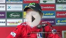 Nairo Quintana Interview (in Spanish) - Race Leader