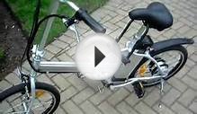 Plug In Folding Hybrid Electric Bicycle