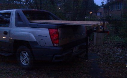 Bike carrier gone transporter
