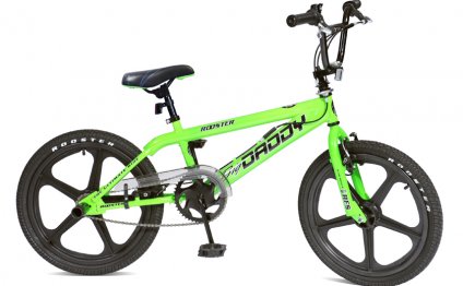 Black And Green Bmx Bike Green