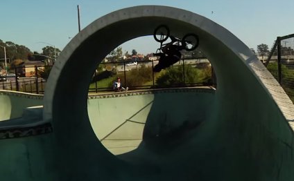 This BMX Full Loop Attempt