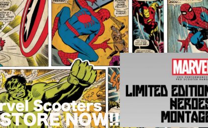 Marvel Limited Editon Scooters