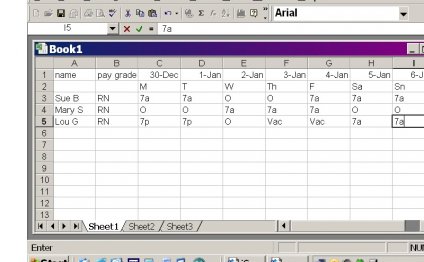 Vastech self scheduling