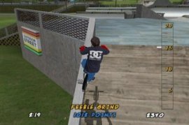 A screenshot of Dave Mirra Freestyle Challenge