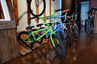 BMX bicycles at Lets Roast