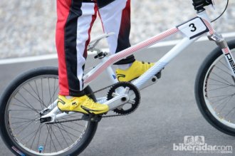 BMX bicycles designed for race would be a great deal less heavy than freestyle bikes, permitting riders to rate and pop over the track: bmx bikes designed for race should be much lighter than freestyle bicycles, allowing cyclists to rate and pop across the track