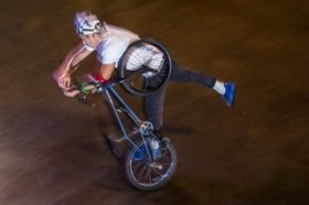 BMX Flatland Rider Naoto Tamaru at Voodoo Jam 2014