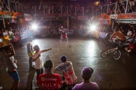 BMX Flatland Rider Terry Adams at Voodoo Jam 2014