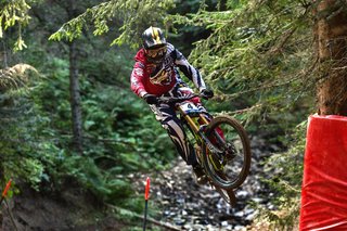 Downhill MTB star Brendan Fairclough associated with the Scott11 team, 2012