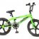 Black and Green BMX Bike