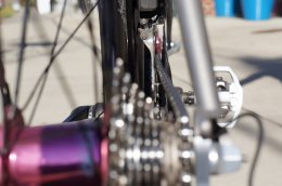 How will 135mm back hub widths affect road bike chainline and shifting overall performance