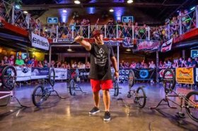 MC Scott O'Brien at Voodoo Jam BMX Flatland Competition