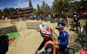 Big Bear downhill Mountain biking