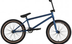 Blue and Orange BMX Bikes