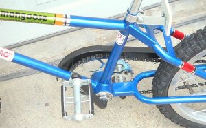 Blue Mongoose BMX Bike