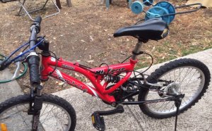 BMX Bike with suspension