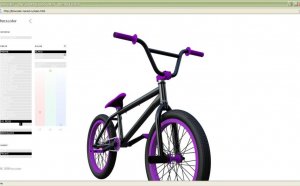 BMX Bikes Purple