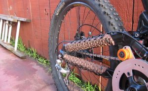Downhill bike tyres