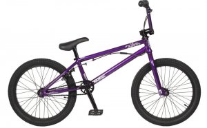 Purple and Black BMX Bikes