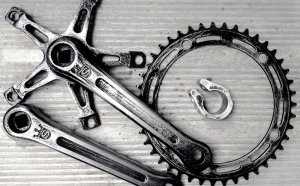 Vintage BMX bike parts