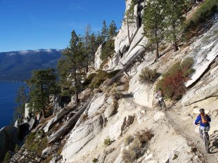 The Flume Trail in Lake Tahoe