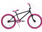 Black and Pink BMX Bike