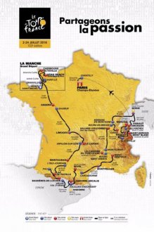 journey de France 2016 course race chart