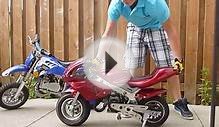 50cc 2 stroke Pocket bike and Mini dirt bike for sale