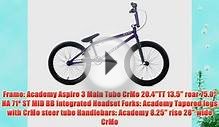 Academy Aspire BMX Bike Purple 20-Inch