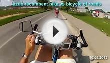 Azub recumbent vs road bicycle