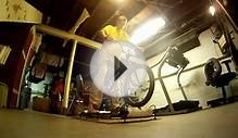 Bike Rollers BMX Winter Training : Filmed with a GoPro HD Hero