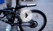 BMX fitted with 50cc Mini moto engine part2