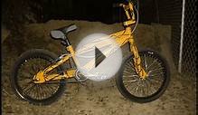 Custom Yellow BMX Dirt Bike