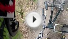 Downhill mountain bike crash helmet cam Bracknell forest