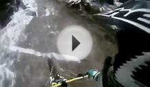 downhill mountain bike falls with helmet cam.mp4