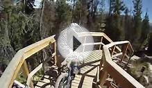 Downhill mountain biking Go Pro HD Helmet Cam Winter Park