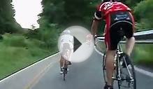 Extreme Bicycle road bike downhill
