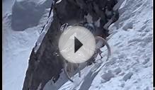 Extreme Snow Downhill Mountain Biking