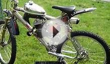 Fast GT LST Motorized Bicycle With KTM 50 Engine and Shift Kit
