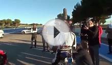 Ferrari F430 Scuderia Versus Bicycle Drag Race 207MPH