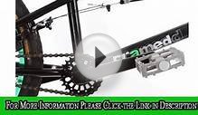 Framed Team BMX Bike Black/Green 20in Mens Slide