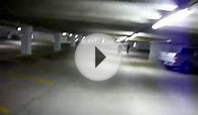 Guy Eats It Bombing a Parking Garage On A BMX Bike! Crash