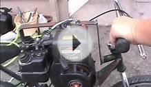 Homemade BMX motor bike