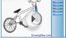 How to draw a BMX Bike
