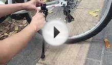 How to install MTB Road Bike Side Kickstand Mountain