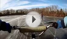 Ice Racing motorized bicycle