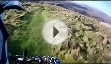 Ingleborough downhill run with a bike and helmet camera..