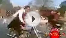 Karachi girl on bike wheeling awara dil hay chana ve channa